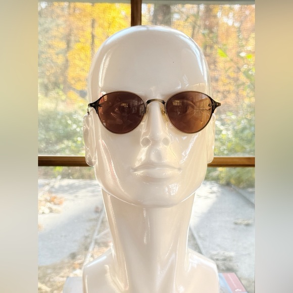 Vintage Matsuda Antique Bronze Eyeglass Frames, Unisex - Picture 6 of 15